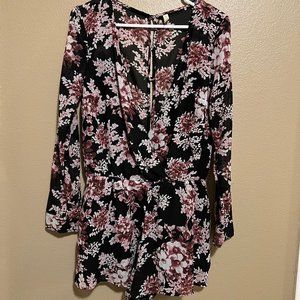 Free People Floral Romper